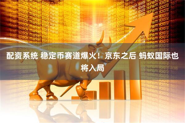 配资系统 稳定币赛道爆火！京东之后 蚂蚁国际也将入局